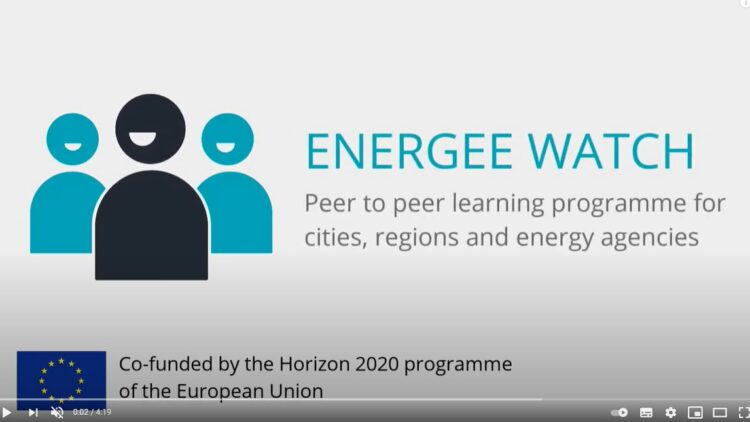 Watch the ENERGee WATCH project video presentation !